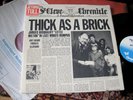 JETHRO TULL  -     Thick As A Brick,     UK 'NEWSPAPER SLEEVE' LP / inner.... EX