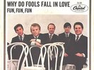 BEACH BOYS--PICTURE SLEEVE + 45--(FUN,FUN,FUN)---PS--PIC--SLV