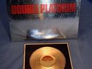 Kiss Double Platinum Casablanca 2 Vinyl LP with Faux Award VG++