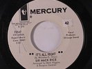 SIR MACK RICE: It's All Right / You Can't Lose 45 (dj, xol, sm tol) Soul