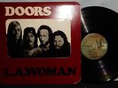 DOORS 1971 ORIGINAL ACID PSYCH ROCK VINYL LP  L.A. WOMAN NM WINDOW COVER NR VPI