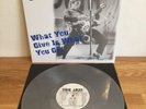 THE JAM # WHAT YOU GIVE IS WHAT YOU GET - GREY/SILVER VINYL LP - PAUL WELLER