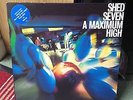 SHED SEVEN A MAXIMUM HIGH ORIGINAL VINYL LP IN EX CON COMES WITH BOOKLET