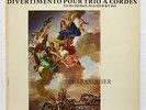ERATO STE 50213 - TRIO PASQUIER - MOZART divertimento K.563 ORIG STEREO LP NM