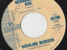 RARE ORIG NORTHERN SOUL 45 - ROSALIND MADISON - NEIGHBORHOOD GIRL - LIBERTY DEMO