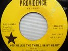 BOBBY & TERRI northern soul 45 YOU KILLED THE THRILL IN MY HEART / LAVA E 7736