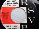 PLEASURES Let's have a beach party Don't you know POPCORN Girl Group 45 e6118