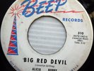 ALICIA ADAMS & BOBBY SIMS 45 Big red devil First sign of spring 1963 POP jr33
