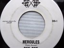 DEE DEE 45 Hercules Turn left JIM HURTUBISE 60's hot rod novelty country jr39