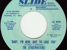 STAGEMASTERS - BABY, I'M HERE JUST TO LOVE YOU (SLIDE) NORTHERN SOUL ORIGINAL