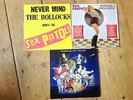 SEX PISTOLS Never mind .... 3 LP's. German Pressings Punk , Rock , Clash