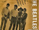 THE BEATLES, HELP, ORIGINAL 1965 SINGLE & PICTURE SLEEVE FROM NORWAY...RARE 