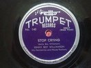 Sonny Boy Williamson original 78 Stop Crying b/w Come On Back Home Trumpet 140
