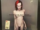 MARILYN MANSON LP MECHANICAL ANIMALS NOTHING Original Press WHITE&CLEAR BLUE