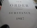 New Order-Substance-Irish Pressing-Embossed Sleeve-Translucent-