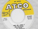 RAY SHARPE / Help Me - Part. 1 - 2 / Single ATCO 6402 (US)