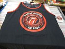 Rolling Stones - Zip Code Tour Circle Logo Black Ringer Tank Grösse XL