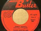 PRINCE BUSTER & HIS ALL STARS Funky Jamaica SUPER RARE REGGAE 45 Red Label
