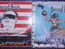 Sacred Reich, 2 Vinyl Record Lot, 1 LP & 1 EP, 1st Pr Ignorance & Surf Nicaragua