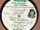 Rosa PONSELLE - Ave Maria (Luzzi) / Agnes Dei (Bizet)