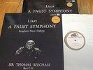 ASD 317/318 Liszt A Faust Symphony etc. / Beecham W/G 2 LP set