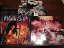 3LPs-WASP/W.A.S.P.-HEADLESS CHILDREN-INSIDE THE ELECTRIC CIRCUS-FIRST EDITIONS