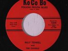 BILLY TIDWELL: Folsom Prison Blues / I Was Standing Too Close To A Heartache 45