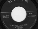 ELVIS PRESLEY EP ELVIS EPA-993 on RCA VICTOR - NO DOG record only