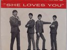 THE BEATLES: She Loves You SWAN Reco-Art USA Orig 45 w/ PS Super HEAR