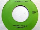 TRANSIENT Rocky / Saturday Night 45 Jazz FUNK Breaks PRIVATE press c1836