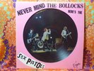 SEX PISTOLS Never Mind The Bollocks Rare Vinyl Picture Disc Original LP VP 2086