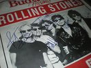 FULLY SIGNED XXL Plakat THE ROLLING STONES Promo TOUR Concert POSTER Glasgow1990