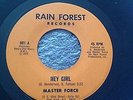 Rare Modern northern soul, Master Force hey girl / dont fight the feeling 1979