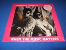 NOTHING DEFINITE - WHEN THE MUSIC MATTERS LP    ( PRIVATE AOR ,  )