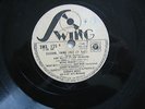 78 TOURS -MARQUE SWING N° 129  (30 CM) AVEC DJANGO REINHARDT