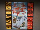 GUNS N' ROSES APPETITE FOR DESTRUCTION VINYL LP 1st  BANNED GEFFEN RECORDS 1987