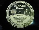 Pre war hot jazz 78 B.A. Rolfe / Duke Yellman Orchestras Edison 52202 E- -