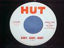 Rare Texas black rocker/Jay Franks Rhythm Rockets HUT Baby Baby Baby almost ++