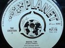 THE CREATION MAKING TIME / TRY AND STOP ME OG UK PLANET 7