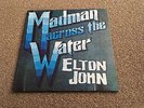 ELTON JOHN - MADMAN ACROSS THE WATER - 1971 LP TRANSLUCENT RED VINYL & BOOKLET