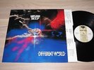 URIAH HEEP LP - DIFFERENT WORLD / 1991 UK FIRST LEGACY PRESS in MINT