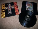 GUNS N' ROSES Appetite For Destruction EX GEFFEN Original Record Club LP w/inner