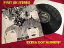 THE BEATLES REVOLVER STEREO FIRST PRESS 1966 EXTRA DOT VINYL LP 605-1 606-1