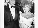 1980s ORIGINAL star photograph Elizabeth Taylor bosom big hair giant HOLLYWOOD