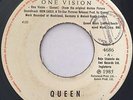 QUEEN  - One Vision / Blurred Vision - RARE GUATEMALA 45