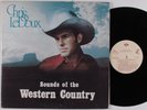 CHRIS LEDOUX Sounds Of The Western Country LUCKY MAN MUSIC LP VG+ gatefold