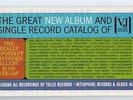 VJ VEE-JAY RECORDS NEW ALBUM & SINGLE CATALOG 1964 BEATLES- FOUR SEASONS ETC...