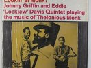 Johnny Griffin & Eddie Lockjaw Davis - Lookin At Monk LP - Jazzland - 939S VG+