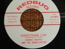 45 RPM  Donnie Murphy  REDBUG Everything I Do  OHIO SOUL   M-