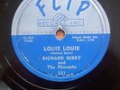 78rpm ROCK / DOO WOP / FLIP 254 / RICHARD BERRY / LOUIE LOUIE / YOU ARE MY SUN..